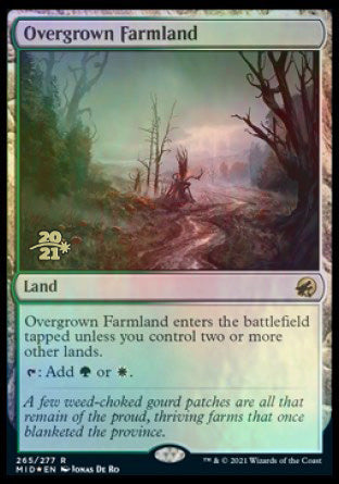 Overgrown Farmland [Innistrad: Midnight Hunt Prerelease Promos] | L.A. Mood Comics and Games