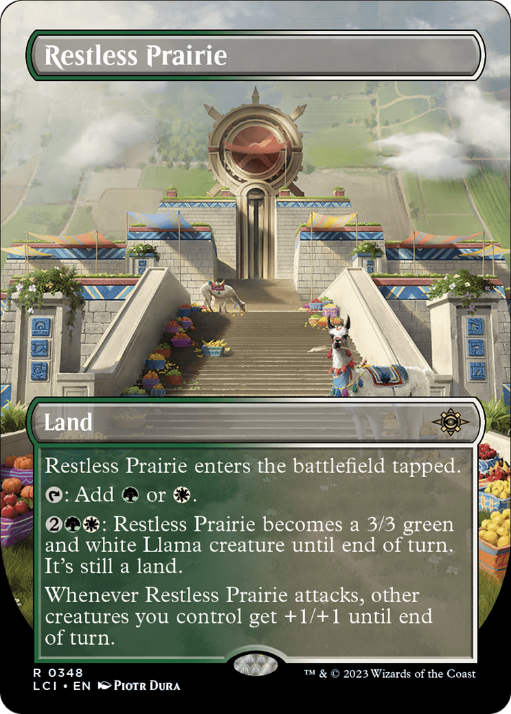 Restless Prairie (Borderless) [The Lost Caverns of Ixalan] | L.A. Mood Comics and Games