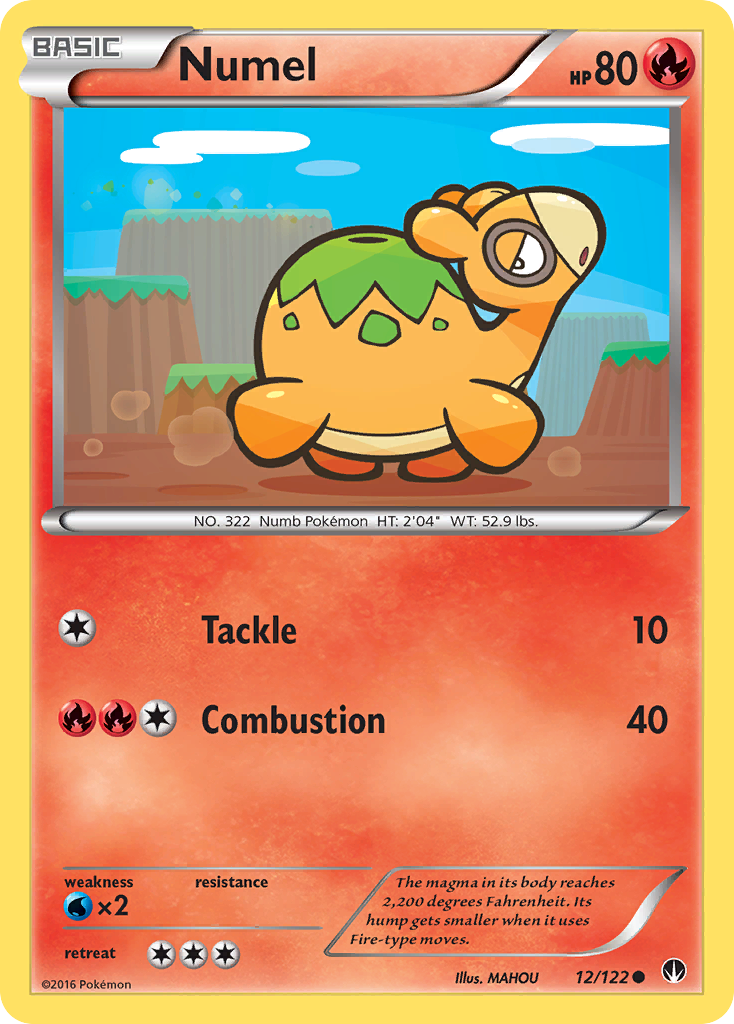 Numel (12/122) [XY: BREAKpoint] | L.A. Mood Comics and Games