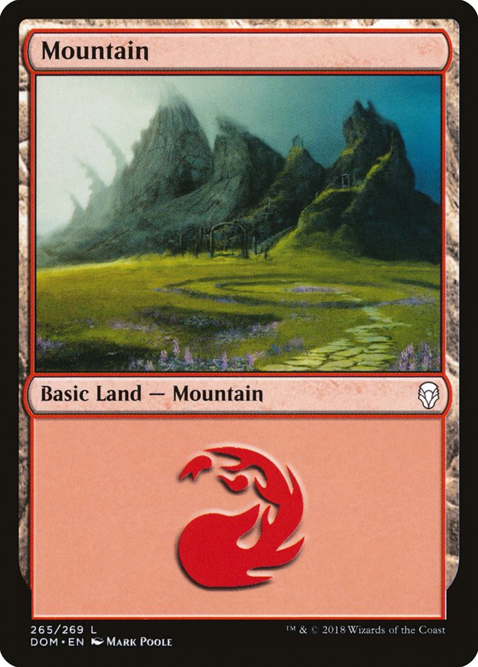 Mountain (265) [Dominaria] | L.A. Mood Comics and Games