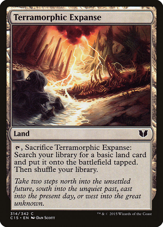 Terramorphic Expanse [Commander 2015] | L.A. Mood Comics and Games