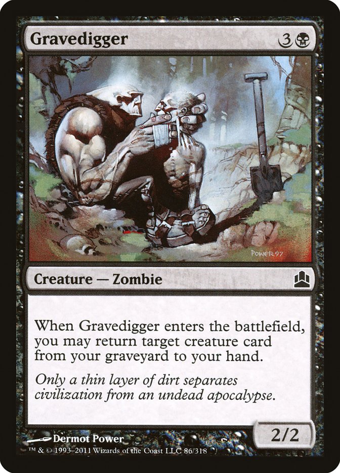 Gravedigger [Commander 2011] | L.A. Mood Comics and Games