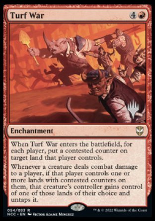 Turf War (Promo Pack) [Streets of New Capenna Commander Promos] | L.A. Mood Comics and Games