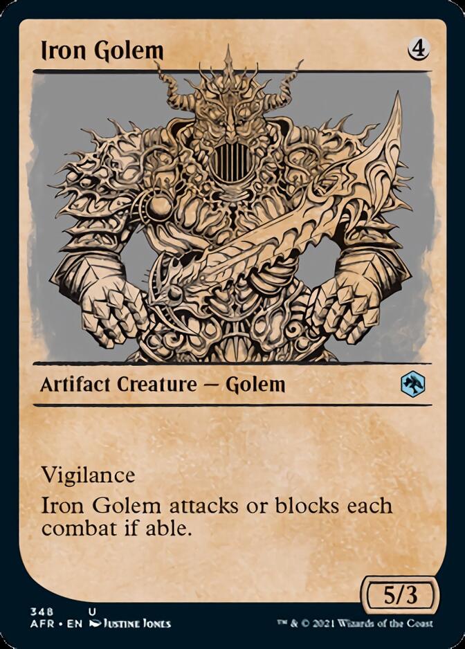 Iron Golem (Showcase) [Dungeons & Dragons: Adventures in the Forgotten Realms] | L.A. Mood Comics and Games