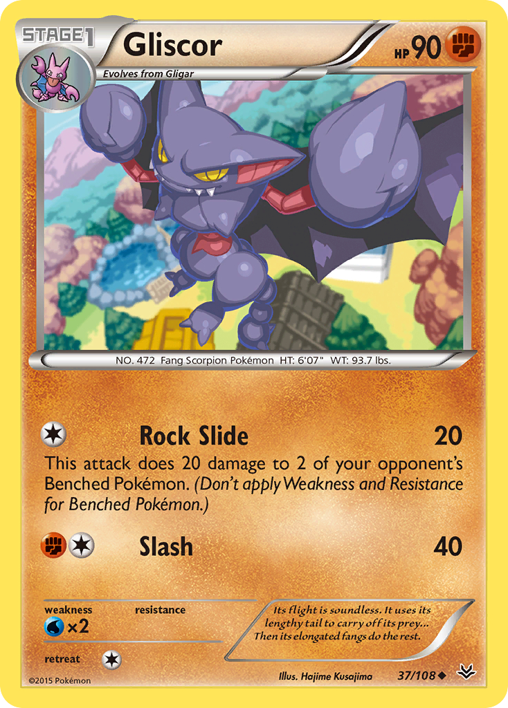 Gliscor (37/108) [XY: Roaring Skies] | L.A. Mood Comics and Games