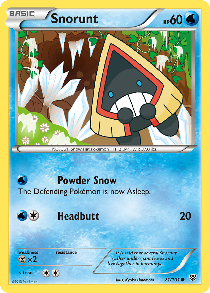 Snorunt (21/101) [Black & White: Plasma Blast] | L.A. Mood Comics and Games