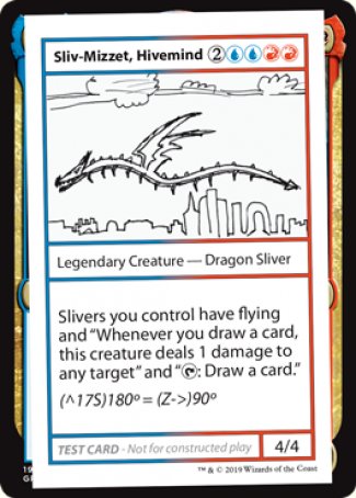 Sliv-Mizzet, Hivemind (2021 Edition) [Mystery Booster Playtest Cards] | L.A. Mood Comics and Games