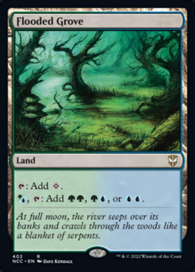 Flooded Grove [Streets of New Capenna Commander] | L.A. Mood Comics and Games