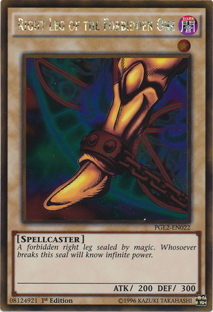 Right Leg of the Forbidden One [PGL2-EN022] Gold Rare | L.A. Mood Comics and Games