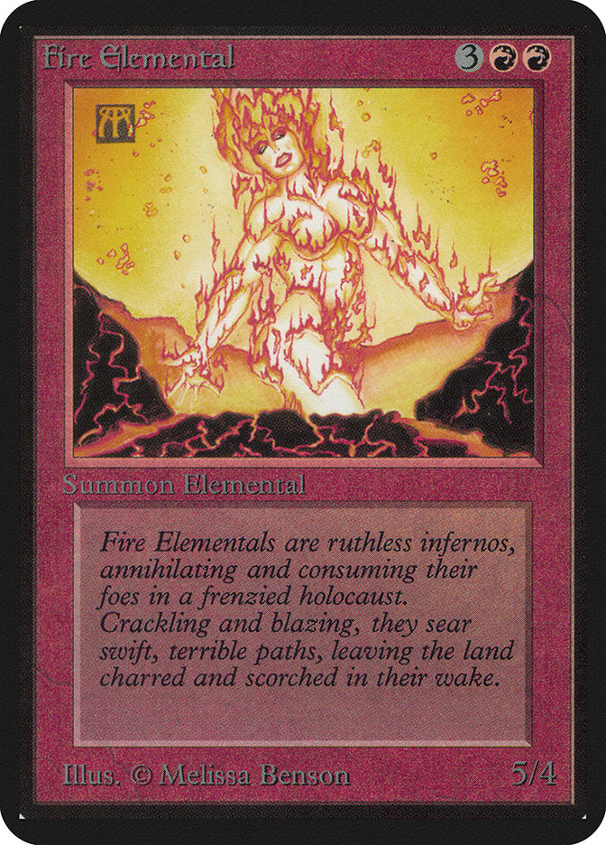 Fire Elemental [Alpha Edition] | L.A. Mood Comics and Games