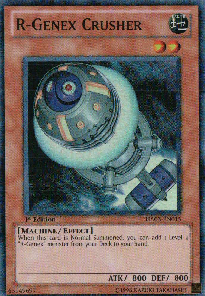 R-Genex Crusher [HA03-EN016] Super Rare | L.A. Mood Comics and Games