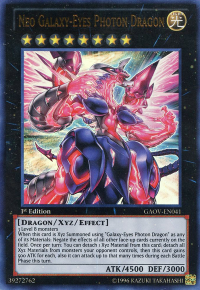 Neo Galaxy-Eyes Photon Dragon [GAOV-EN041] Ultra Rare | L.A. Mood Comics and Games