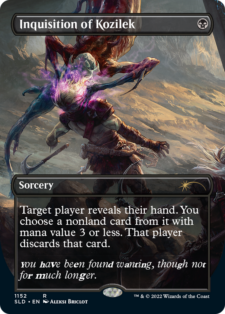 Inquisition of Kozilek (Borderless) [Secret Lair Drop Series] | L.A. Mood Comics and Games