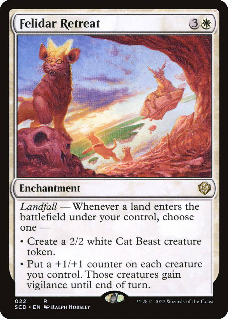Felidar Retreat [Starter Commander Decks] | L.A. Mood Comics and Games