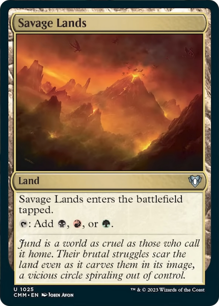 Savage Lands [Commander Masters] | L.A. Mood Comics and Games