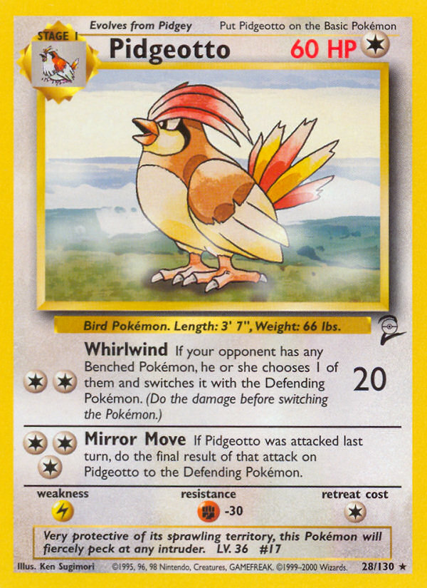 Pidgeotto (28/130) [Base Set 2] | L.A. Mood Comics and Games
