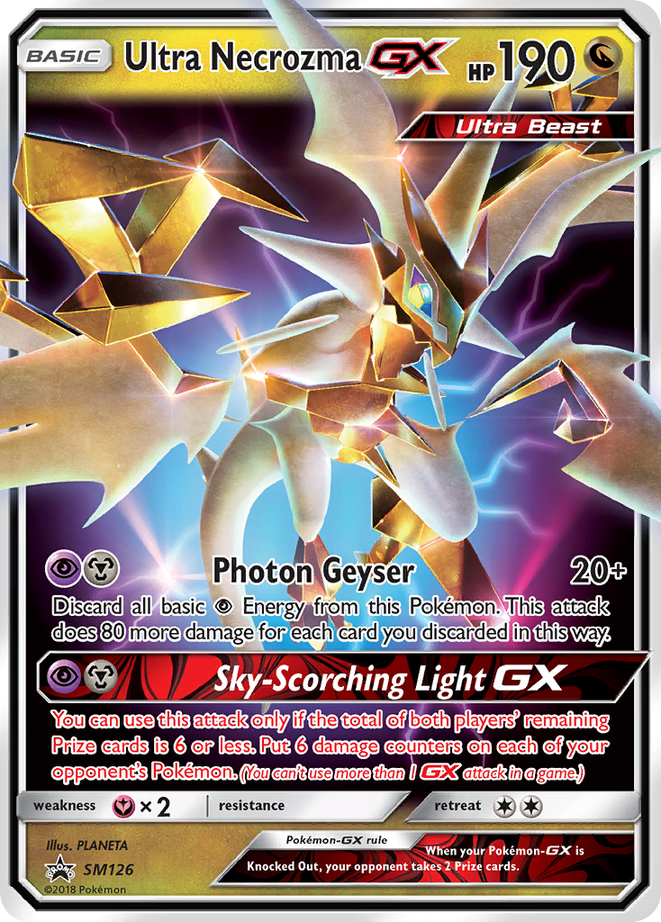 Ultra Necrozma GX (SM126) [Sun & Moon: Black Star Promos] | L.A. Mood Comics and Games