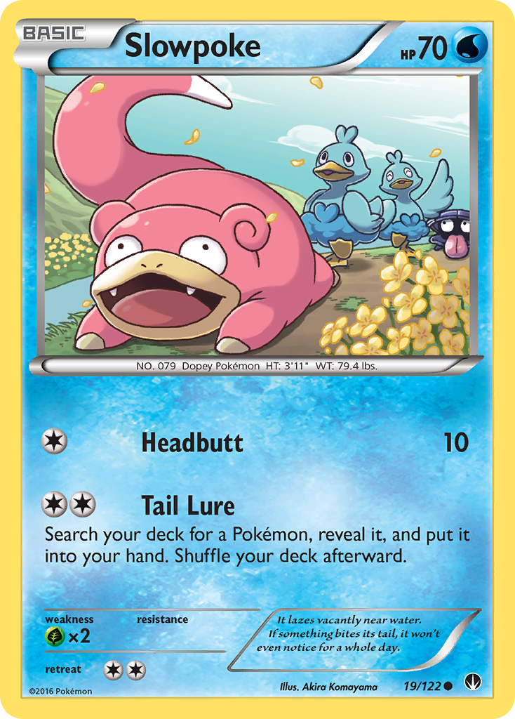 Slowpoke (19/122) [XY: BREAKpoint] | L.A. Mood Comics and Games