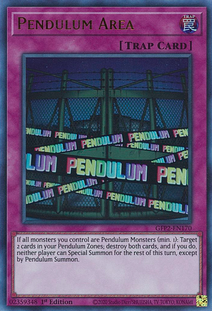 Pendulum Area [GFP2-EN170] Ultra Rare | L.A. Mood Comics and Games
