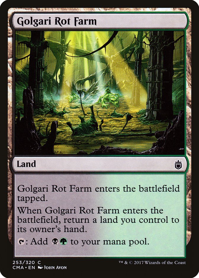 Golgari Rot Farm [Commander Anthology] | L.A. Mood Comics and Games