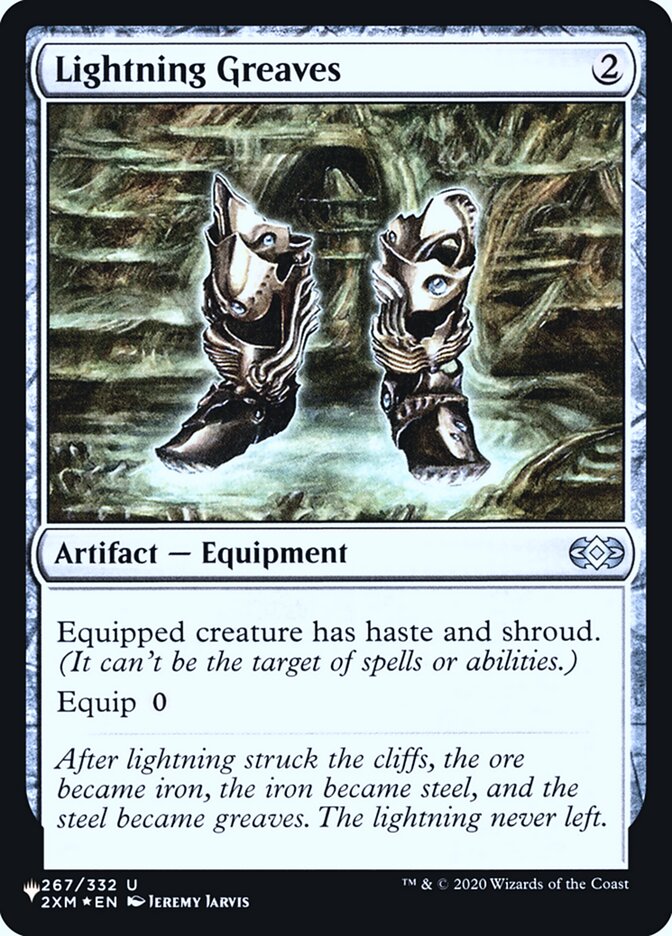 Lightning Greaves [Secret Lair: Heads I Win, Tails You Lose] | L.A. Mood Comics and Games