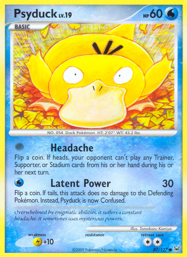 Psyduck (87/127) [Platinum: Base Set] | L.A. Mood Comics and Games