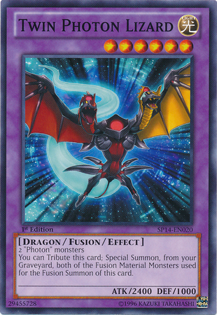 Twin Photon Lizard [SP14-EN020] Common | L.A. Mood Comics and Games