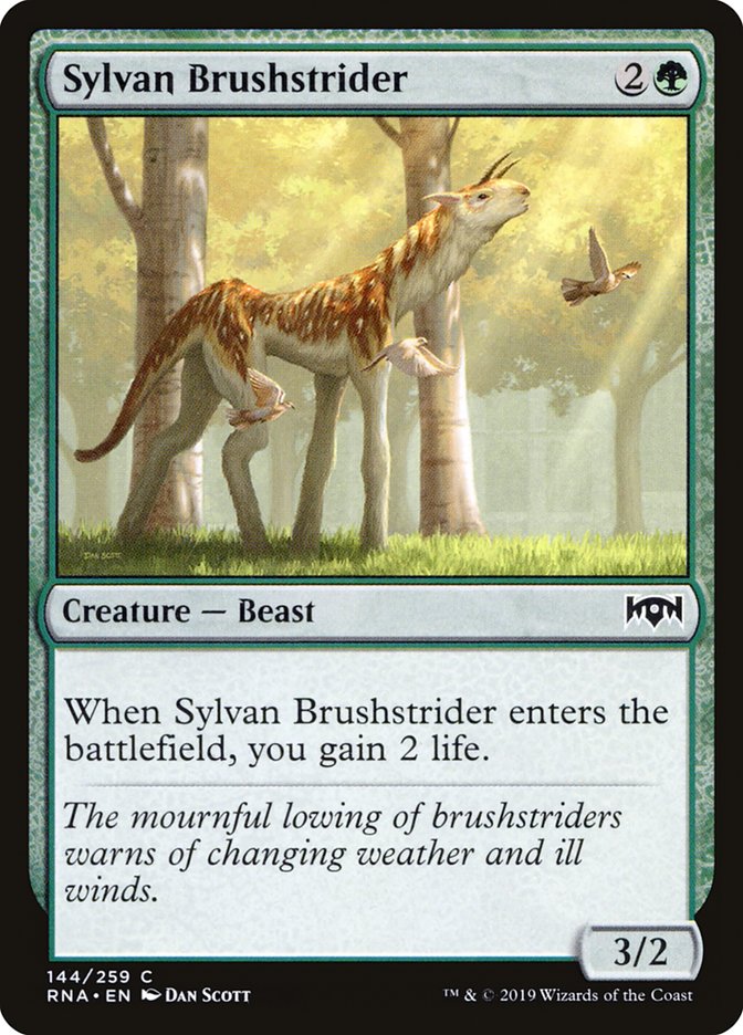 Sylvan Brushstrider [Ravnica Allegiance] | L.A. Mood Comics and Games