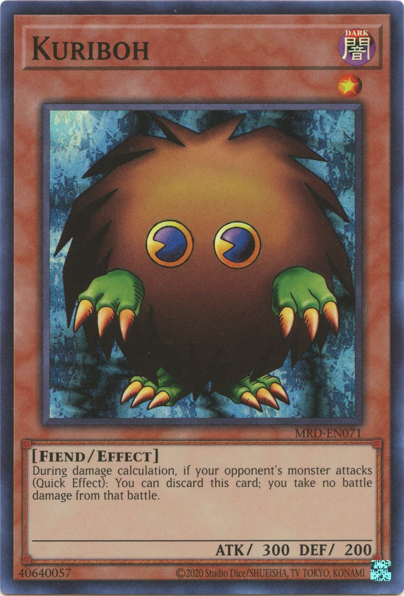 Kuriboh (25th Anniversary) [MRD-EN071] Super Rare | L.A. Mood Comics and Games
