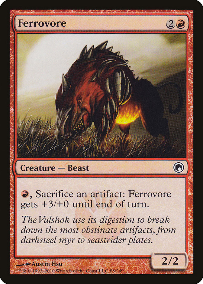 Ferrovore [Scars of Mirrodin] | L.A. Mood Comics and Games