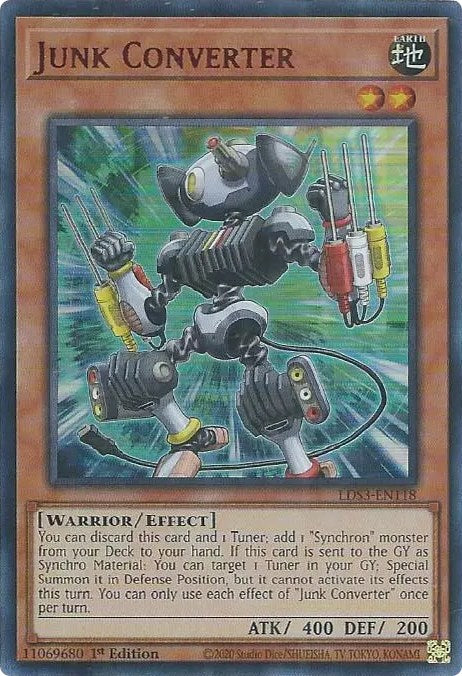Junk Converter (Red) [LDS3-EN118] Ultra Rare | L.A. Mood Comics and Games