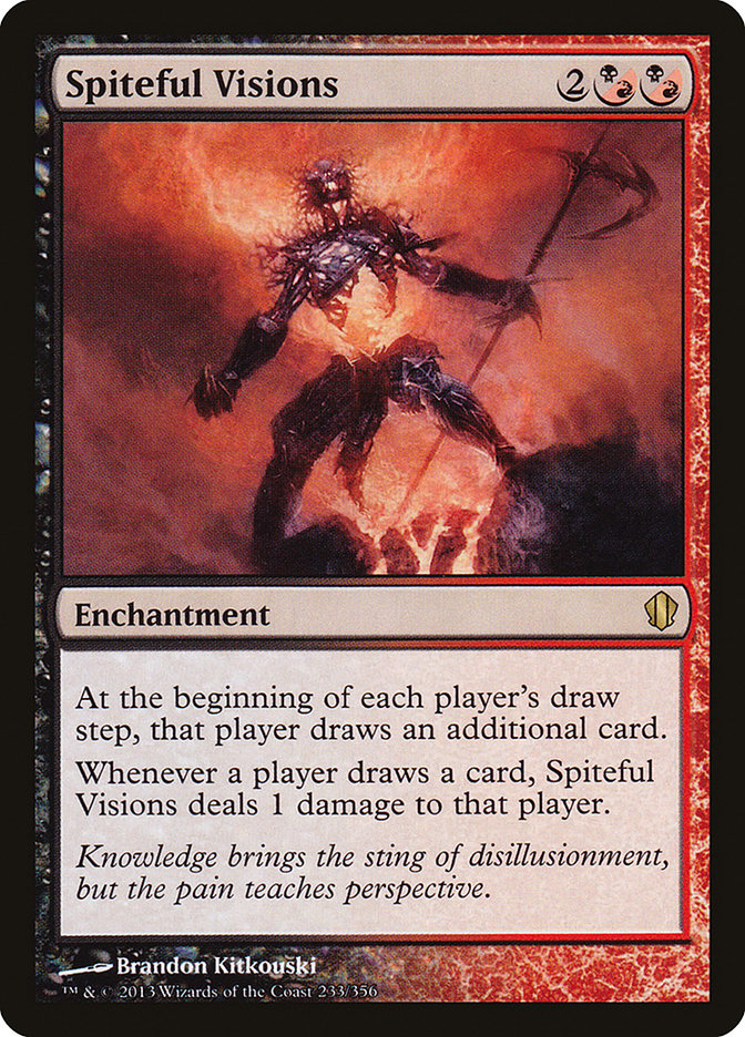 Spiteful Visions [Commander 2013] | L.A. Mood Comics and Games