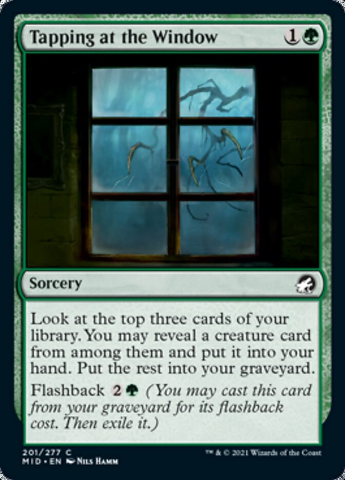Tapping at the Window [Innistrad: Midnight Hunt] | L.A. Mood Comics and Games