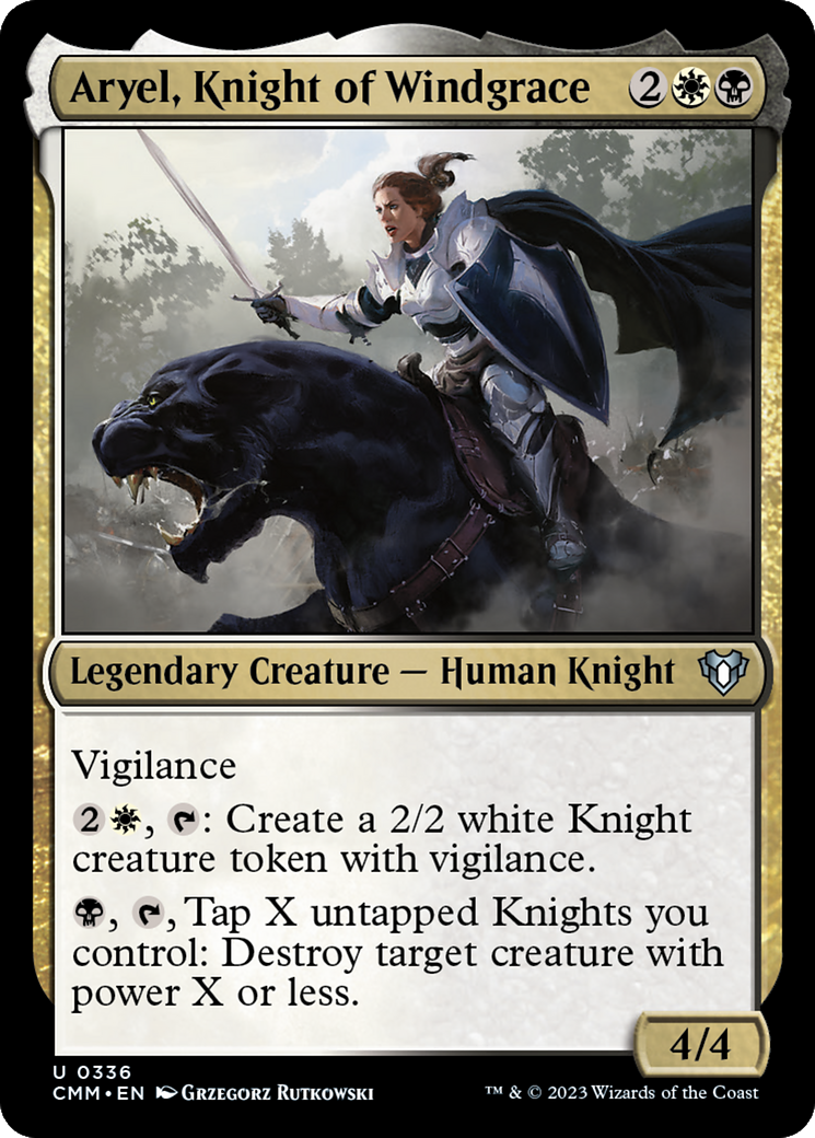 Aryel, Knight of Windgrace [Commander Masters] | L.A. Mood Comics and Games