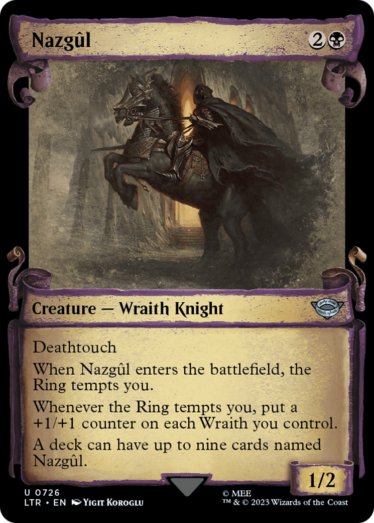 Nazgul (0726) [The Lord of the Rings: Tales of Middle-Earth Showcase Scrolls] | L.A. Mood Comics and Games