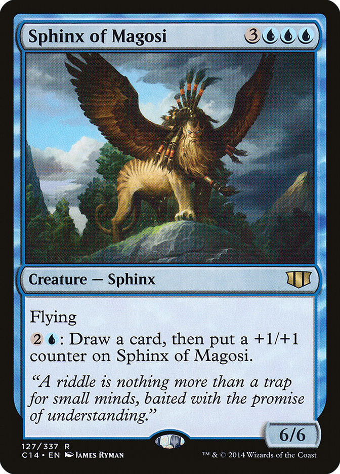 Sphinx of Magosi [Commander 2014] | L.A. Mood Comics and Games