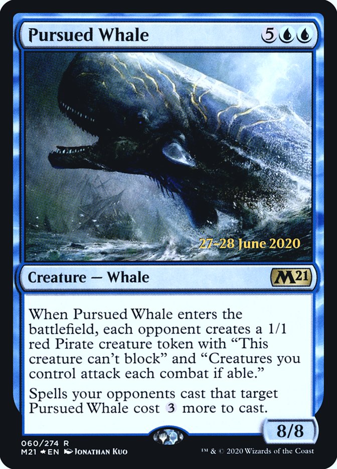 Pursued Whale [Core Set 2021 Prerelease Promos] | L.A. Mood Comics and Games
