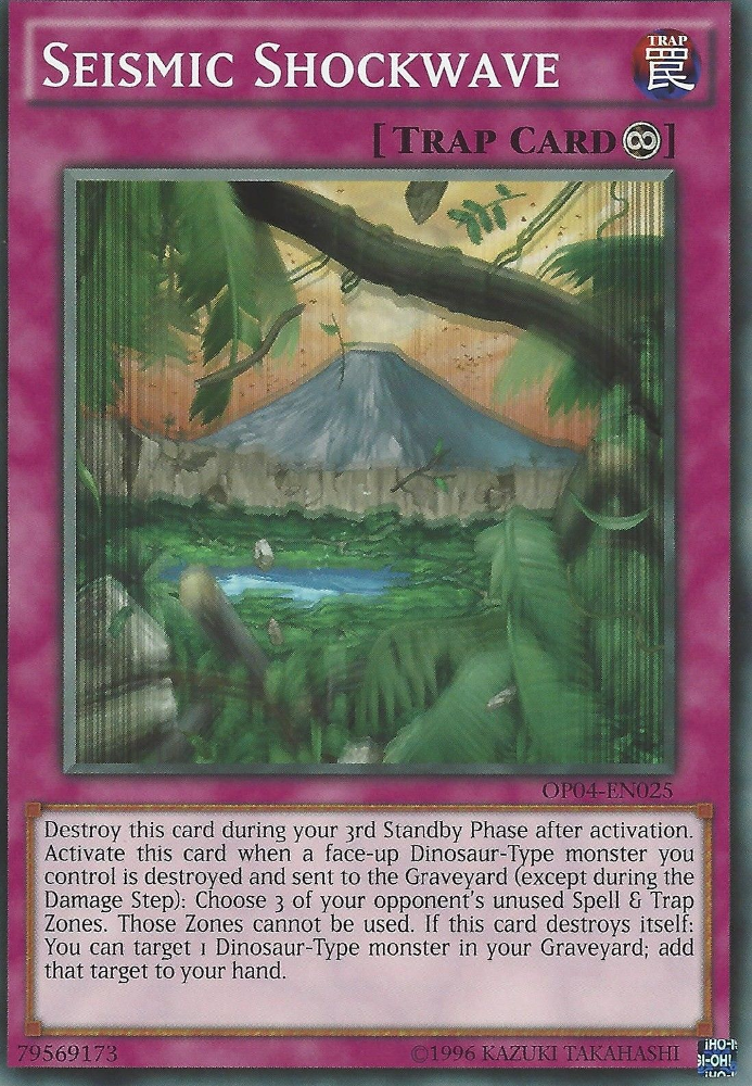Seismic Shockwave [OP04-EN025] Common | L.A. Mood Comics and Games