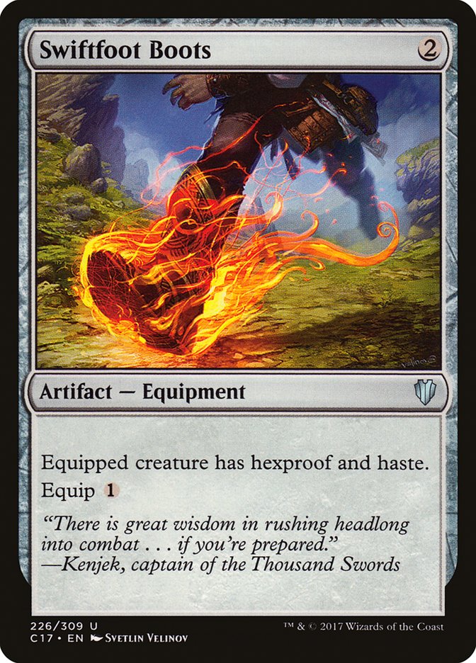 Swiftfoot Boots [Commander 2017] | L.A. Mood Comics and Games