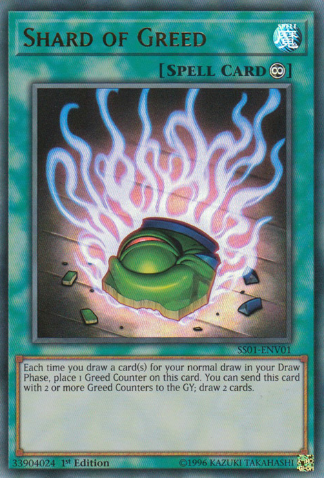 Shard of Greed [SS01-ENV01] Ultra Rare | L.A. Mood Comics and Games