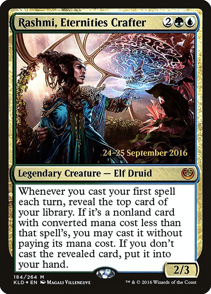 Rashmi, Eternities Crafter [Kaladesh Prerelease Promos] | L.A. Mood Comics and Games