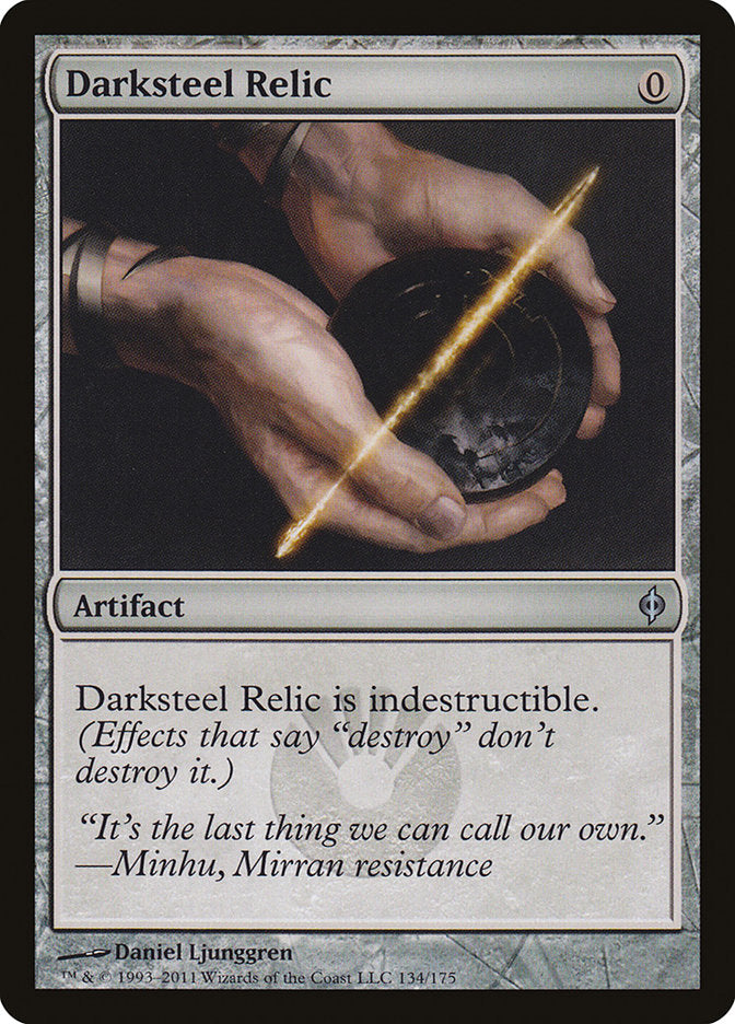 Darksteel Relic [New Phyrexia] | L.A. Mood Comics and Games