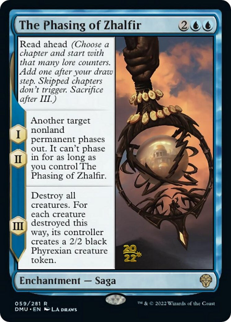 The Phasing of Zhalfir [Dominaria United Prerelease Promos] | L.A. Mood Comics and Games