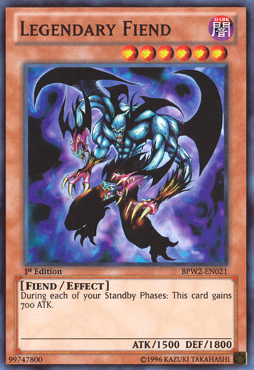 Legendary Fiend [BPW2-EN021] Super Rare | L.A. Mood Comics and Games