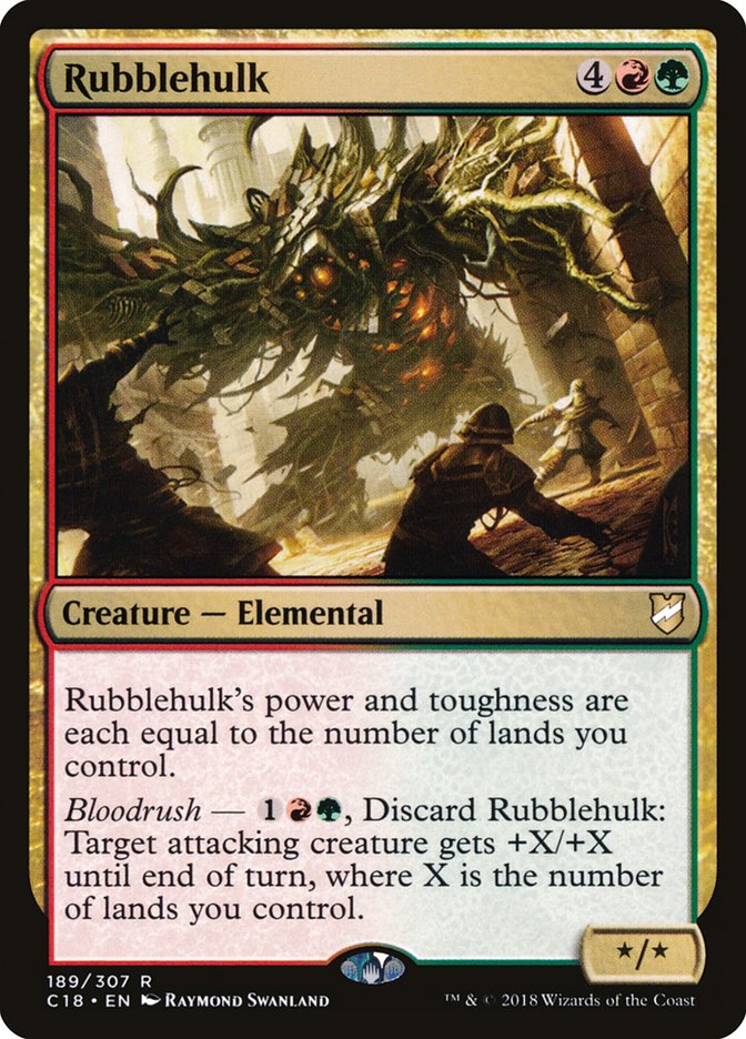 Rubblehulk [Commander 2018] | L.A. Mood Comics and Games