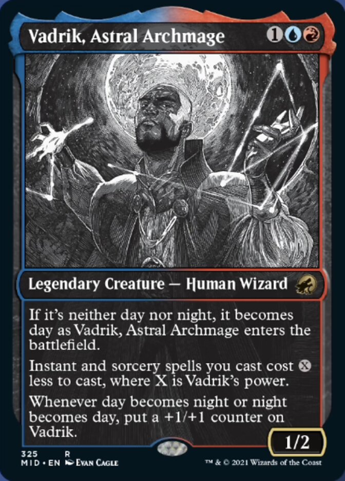 Vadrik, Astral Archmage (Showcase Eternal Night) [Innistrad: Midnight Hunt] | L.A. Mood Comics and Games