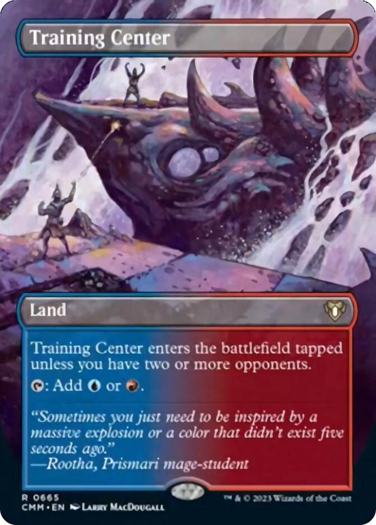 Training Center (Borderless Alternate Art) [Commander Masters] | L.A. Mood Comics and Games