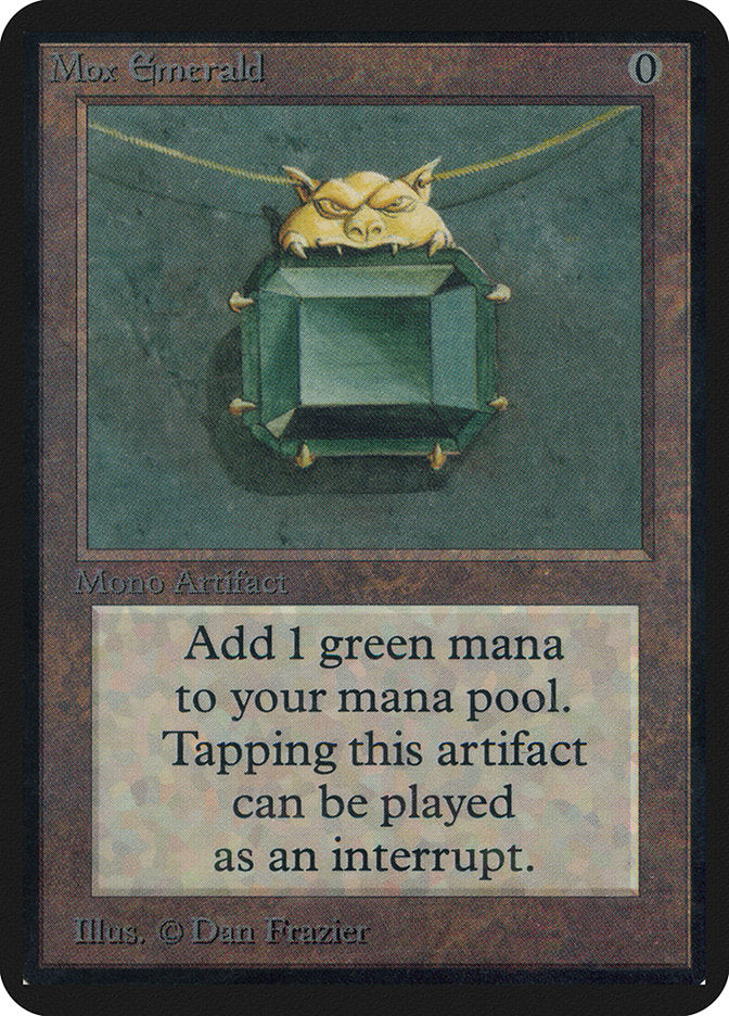 Mox Emerald [Alpha Edition] | L.A. Mood Comics and Games