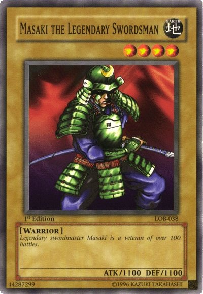 Masaki the Legendary Swordsman [LOB-038] Common | L.A. Mood Comics and Games