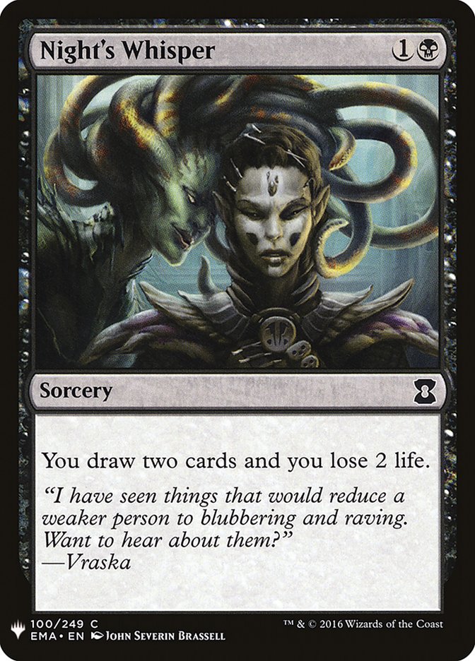 Night's Whisper [Mystery Booster] | L.A. Mood Comics and Games